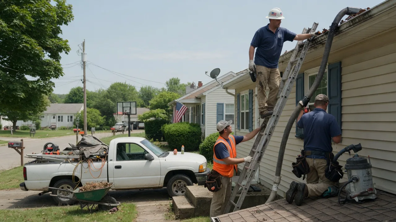 Gutter Installation in Lost Springs, KS near me